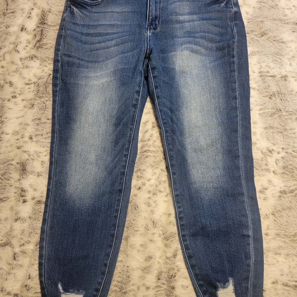 KanCan Distressed Blue Boyfriend Jeans